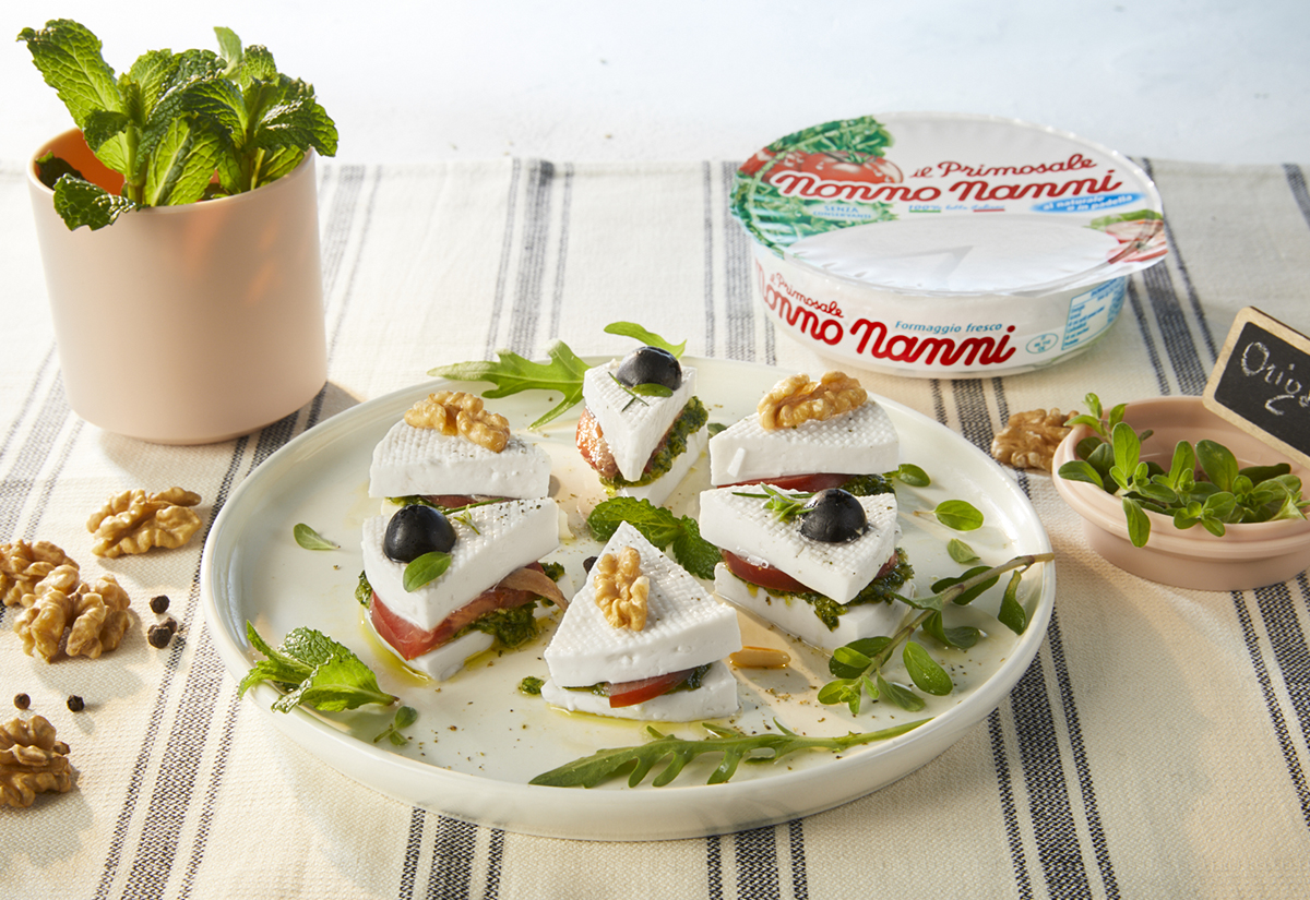 Sandwich golosi con Primosale Nonno Nanni