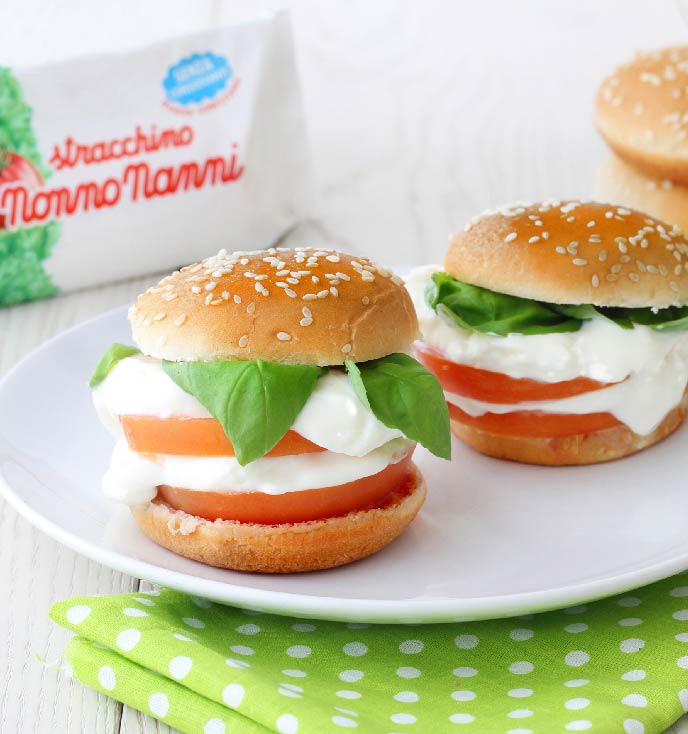 Burger Caprese