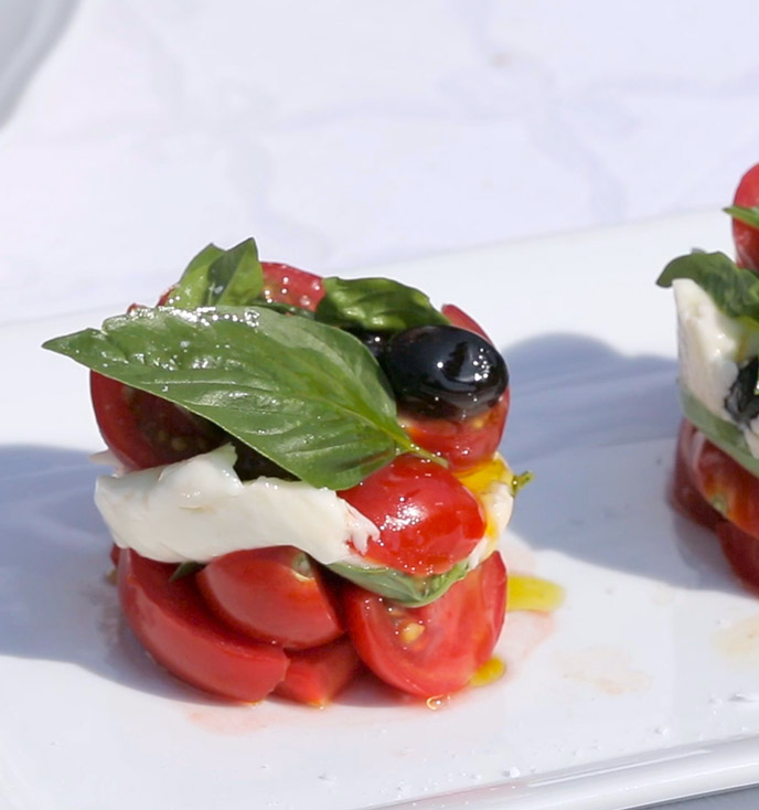 Caprese Dressée au Stracchino Nonno Nanni