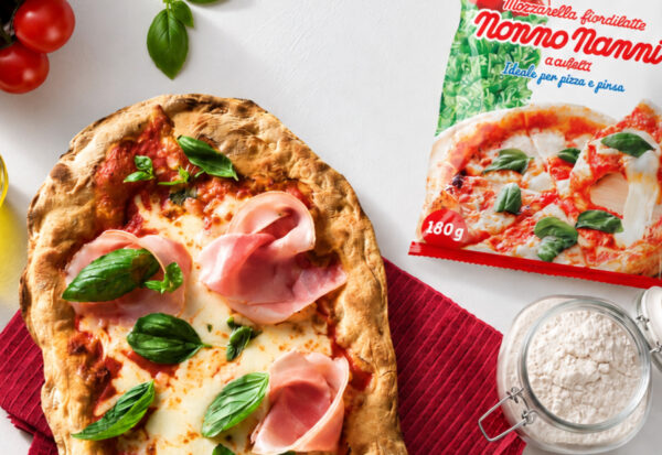 mozzarella fiordilatte per pinsa romana